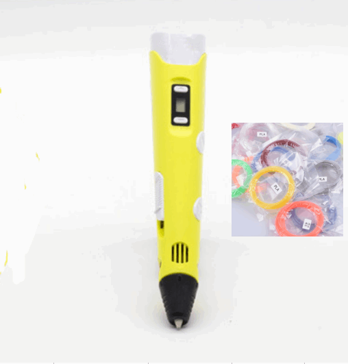 3D Stereoscopic Graffiti Pen for Children's Creative Painting