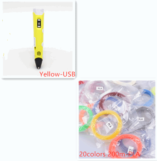 3D Stereoscopic Graffiti Pen for Children's Creative Painting