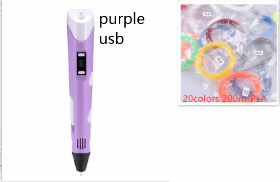 3D Stereoscopic Graffiti Pen for Children's Creative Painting